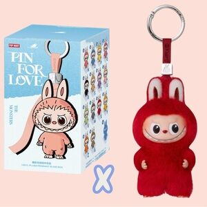 The Monster Labubu, Pin for love - Letter X from Pop Now Pop Mart (New)